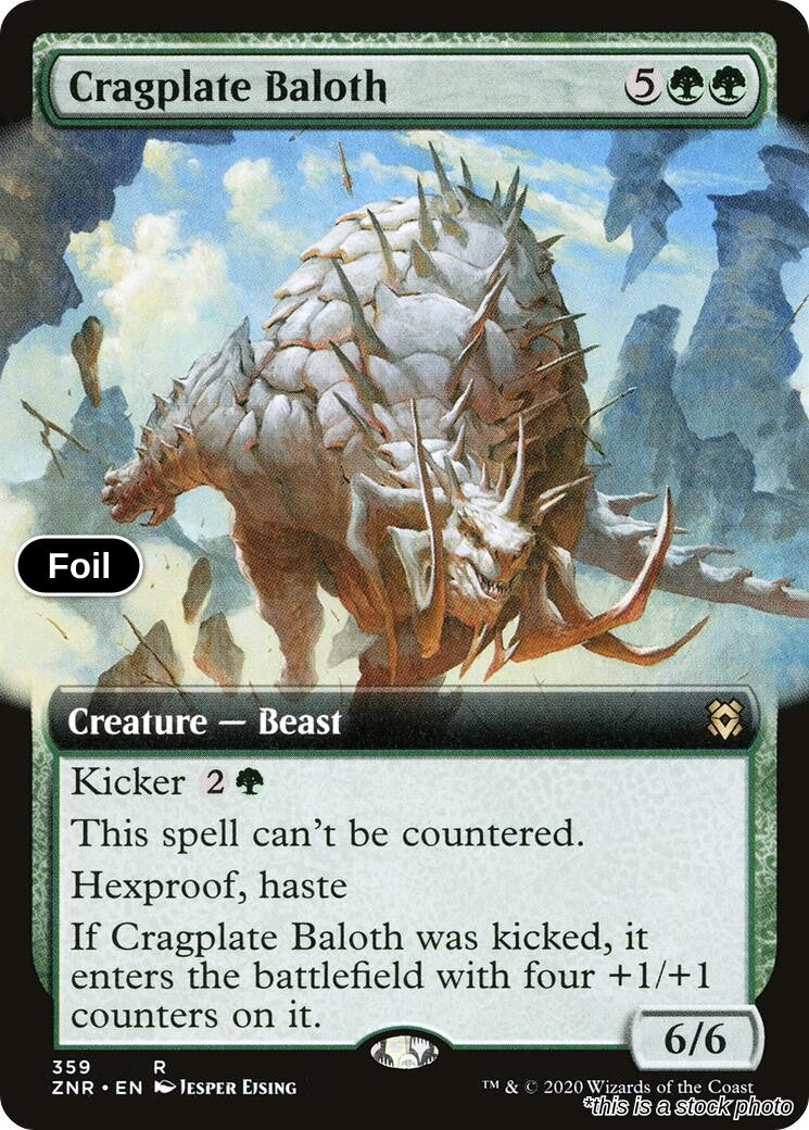 Cragplate Baloth (Extended Art)