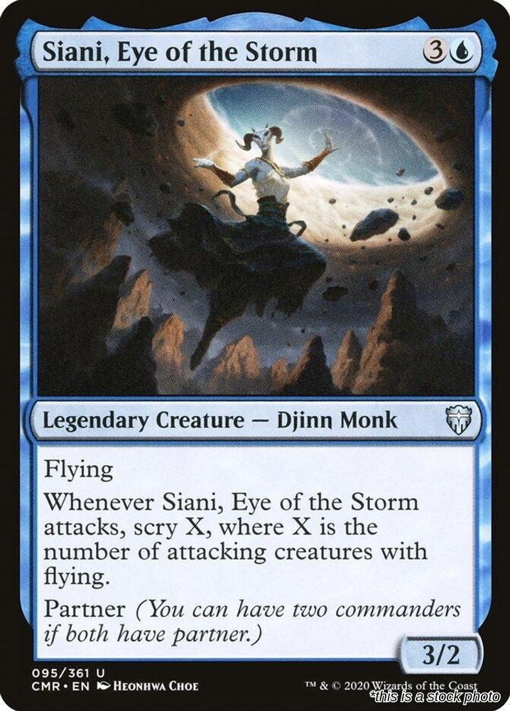 Siani, Eye of the Storm