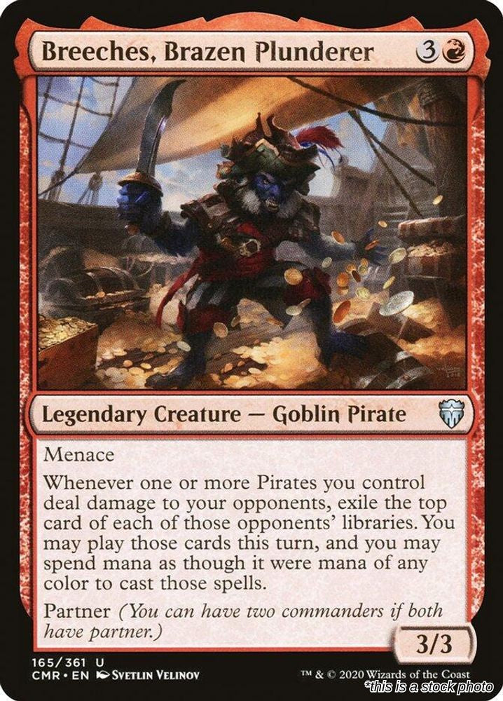 Breeches, Brazen Plunderer