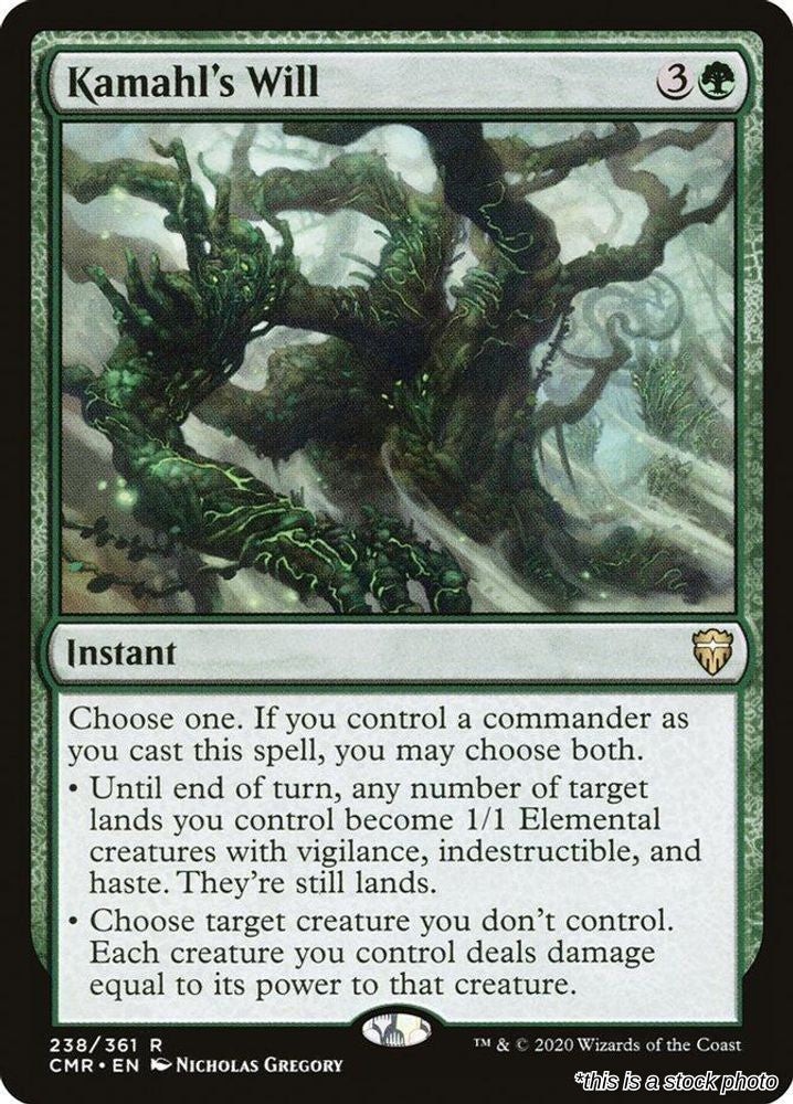 Kamahl's Will