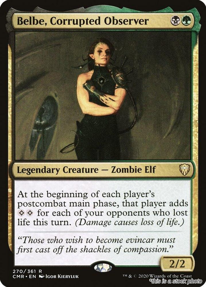 Belbe, Corrupted Observer