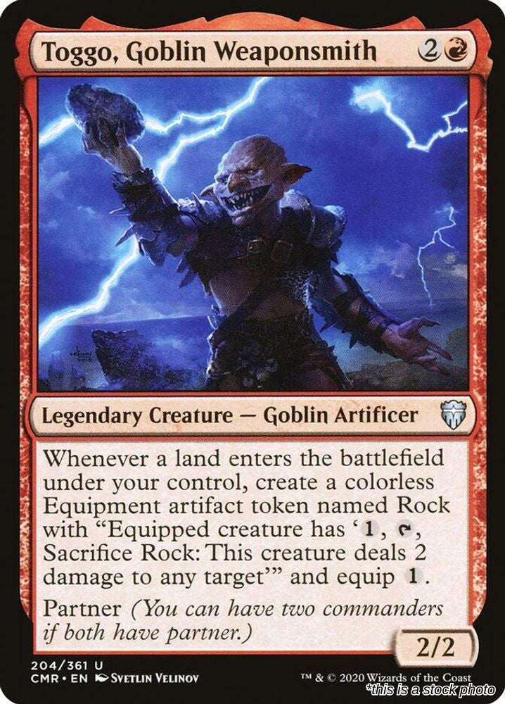Toggo, Goblin Weaponsmith