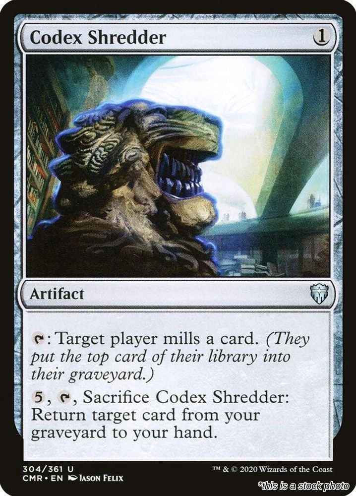 Codex Shredder