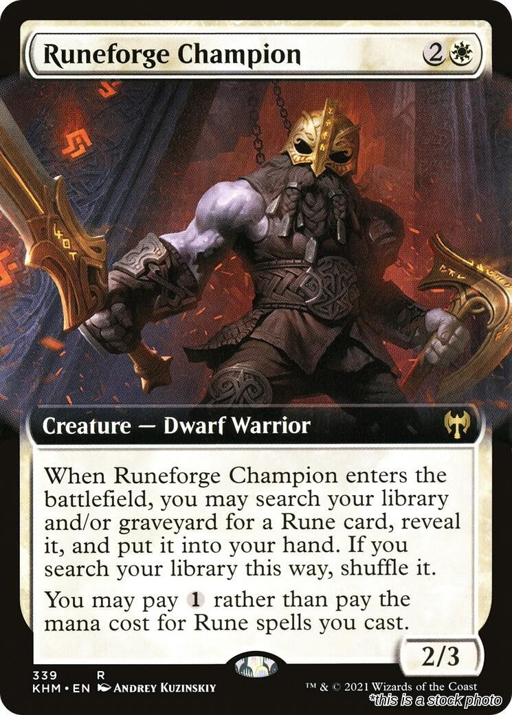 Runeforge Champion (Extended Art)