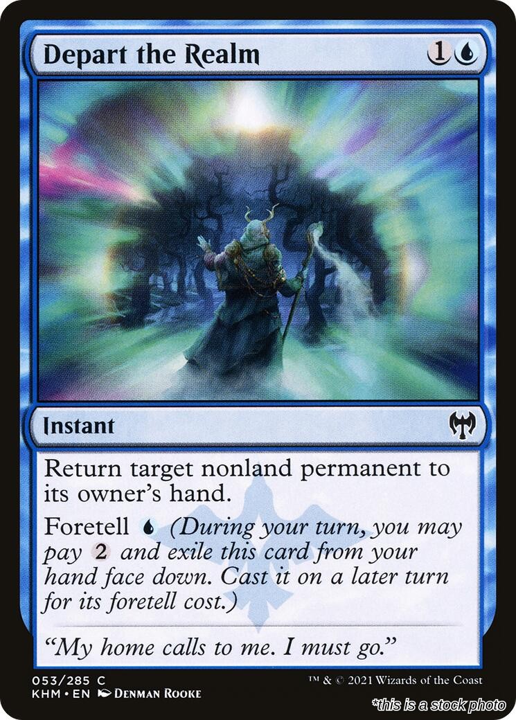 Depart the Realm