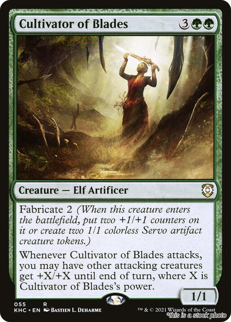 Cultivator of Blades