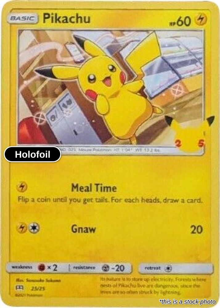 Pikachu - 25/25