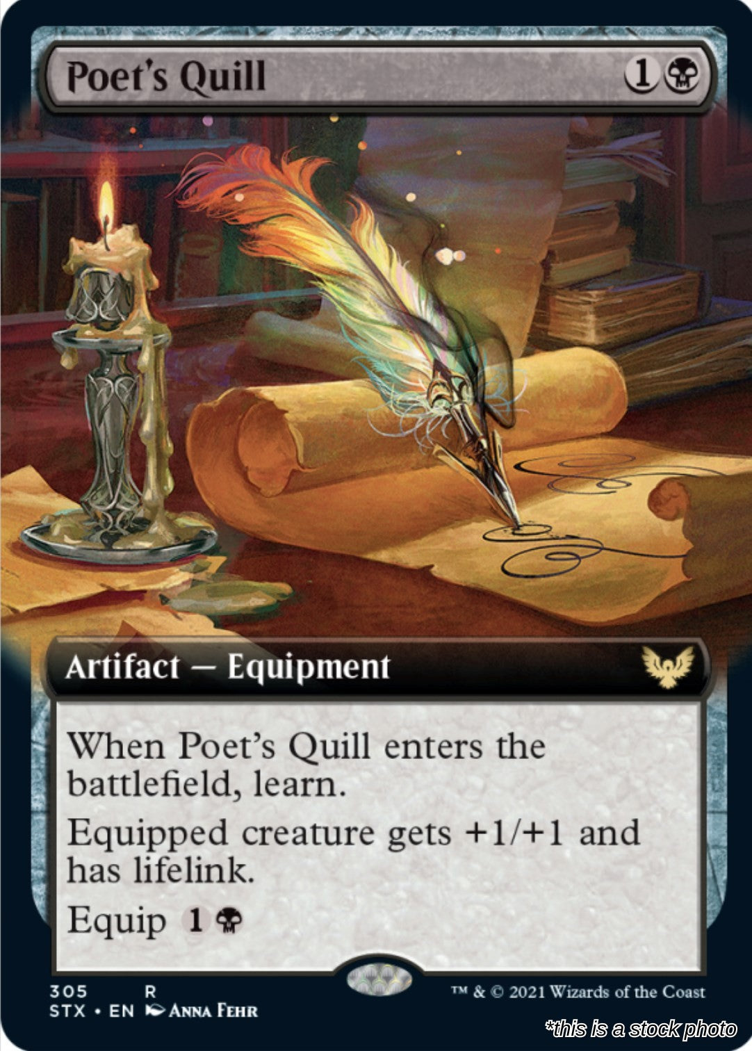Poet's Quill (Extended Art)
