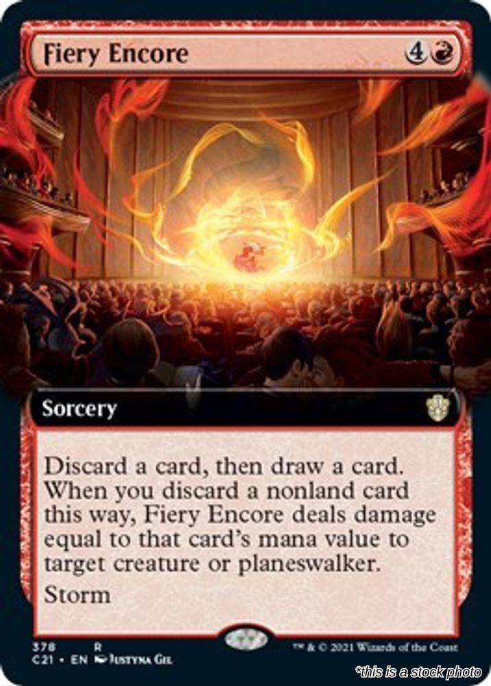 Fiery Encore (Extended Art)