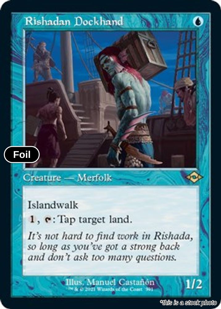 Rishadan Dockhand (Retro Frame) (Foil Etched)