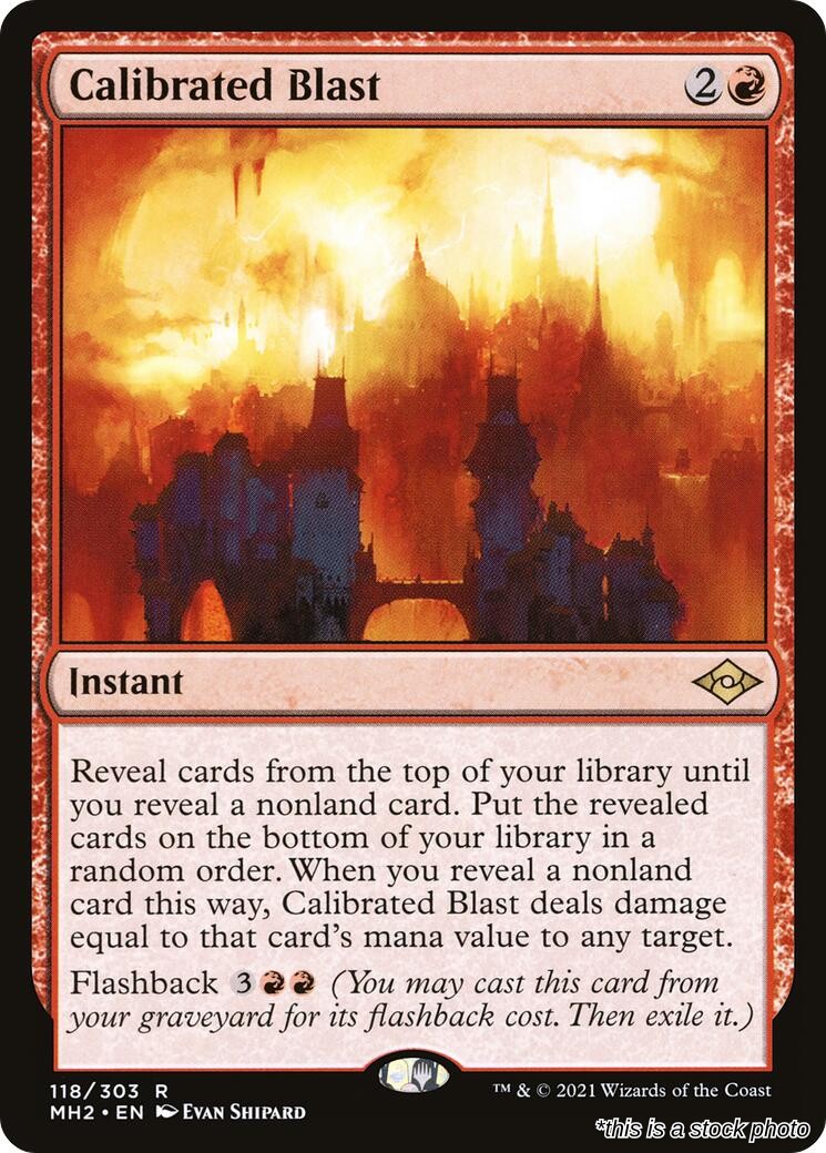 Calibrated Blast