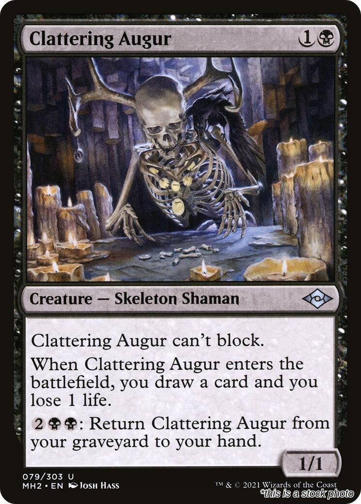 Clattering Augur