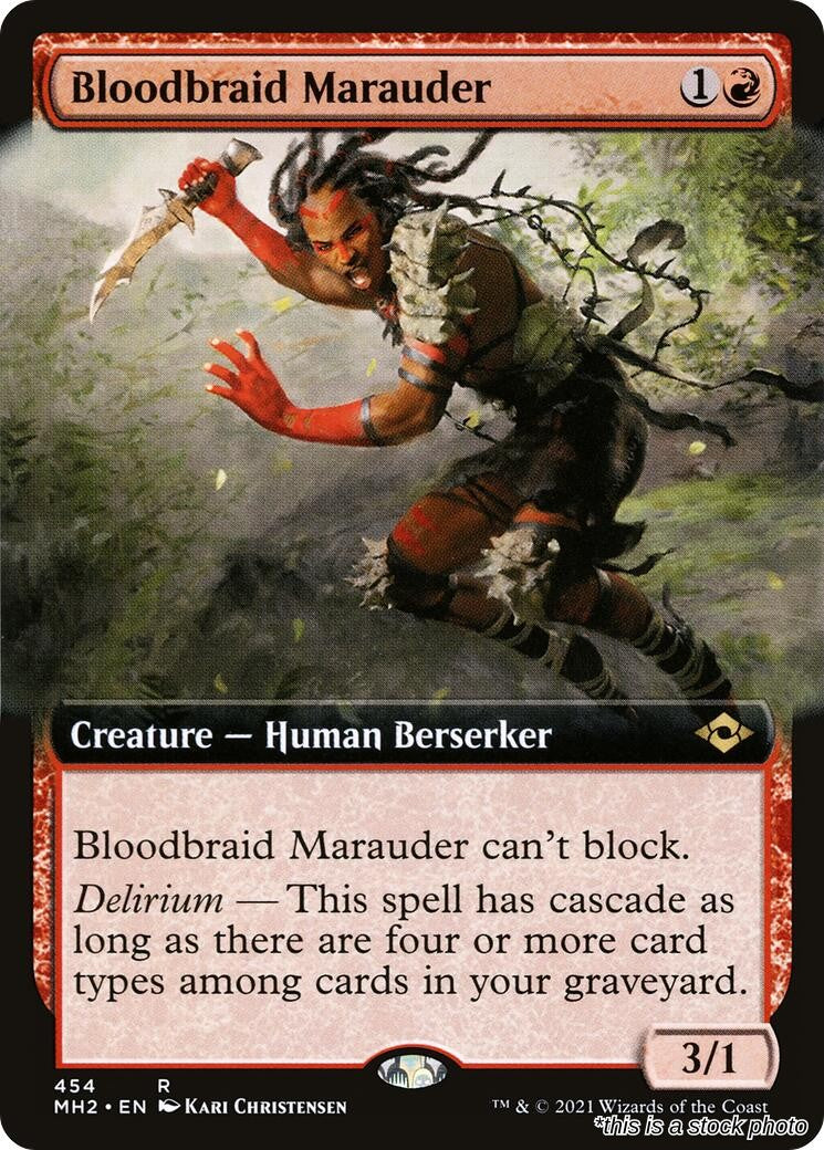 Bloodbraid Marauder (Extended Art)