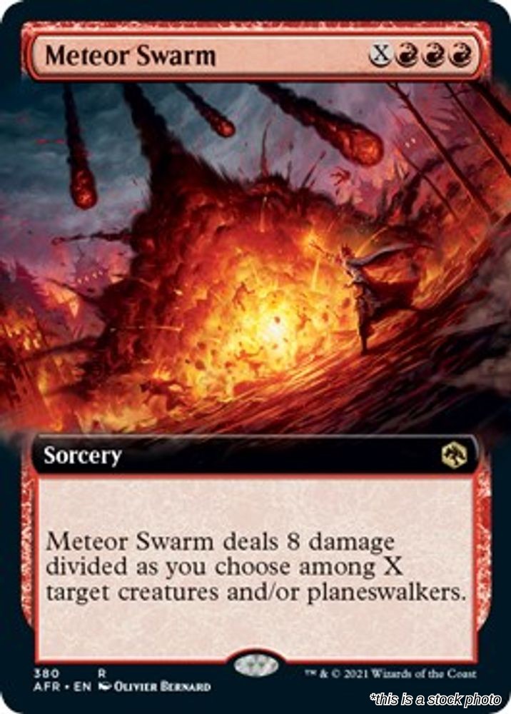 Meteor Swarm (Extended Art)