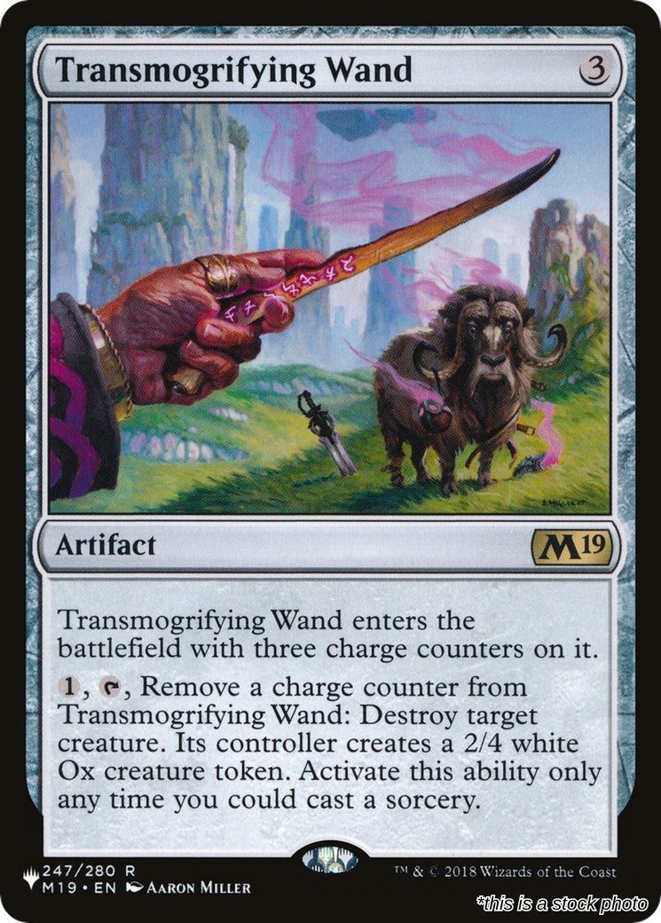 Transmogrifying Wand