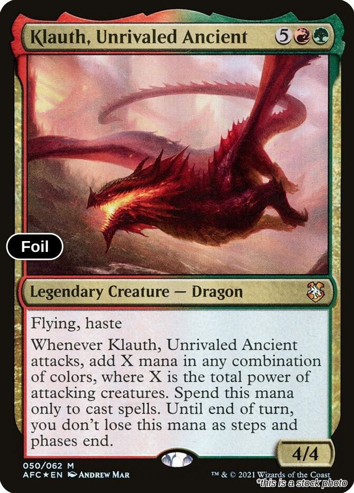 Klauth, Unrivaled Ancient