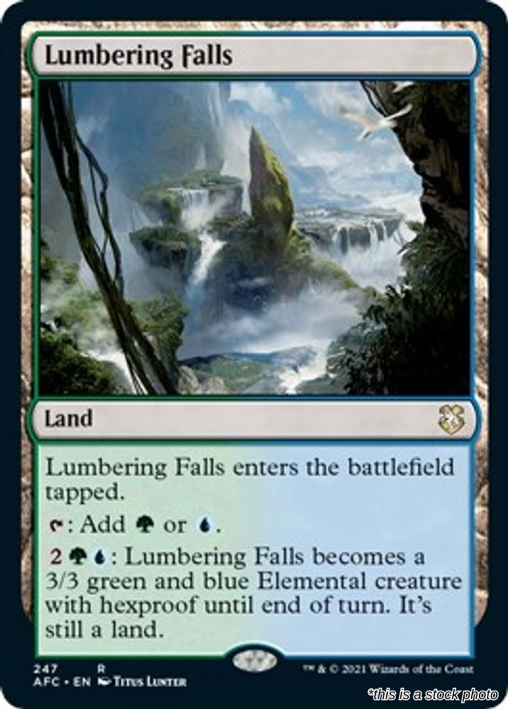 Lumbering Falls