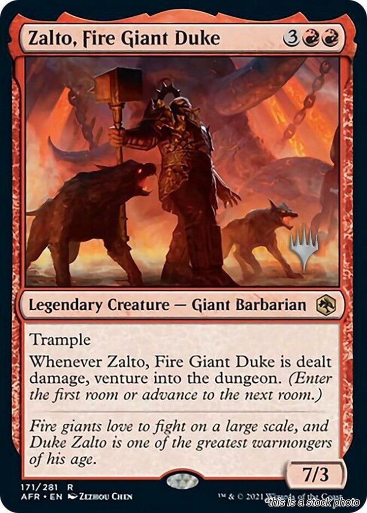 Zalto, Fire Giant Duke
