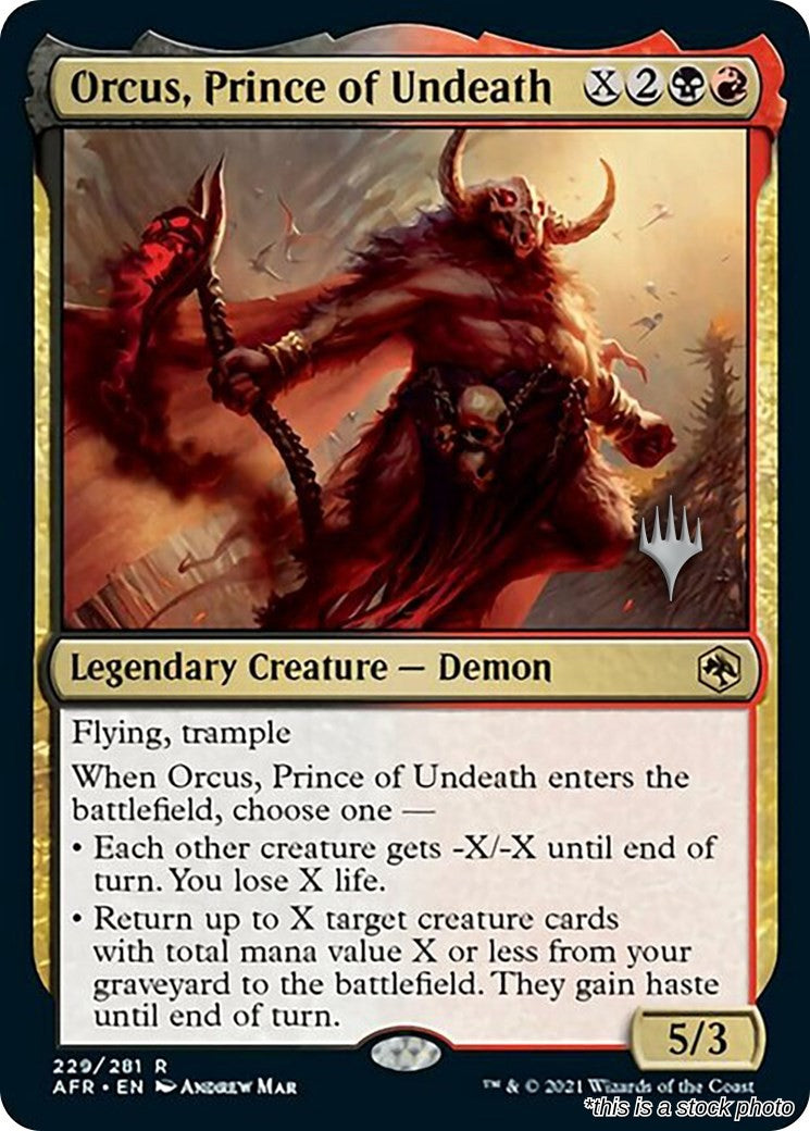 Orcus, Prince of Undeath