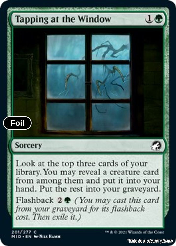 Tapping at the Window