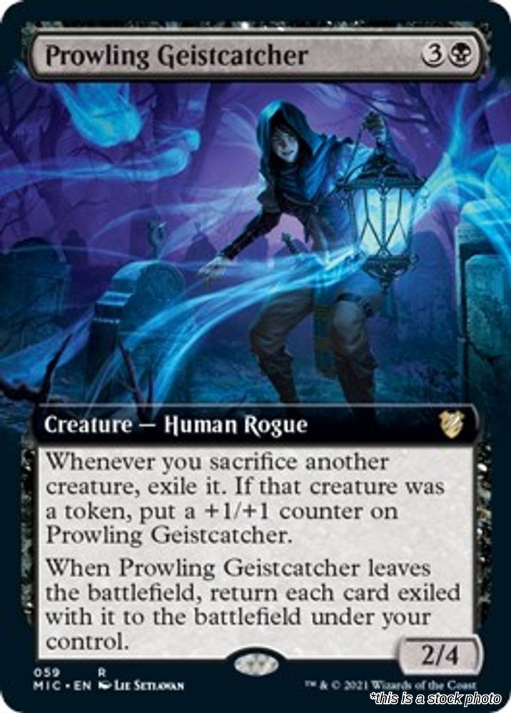Prowling Geistcatcher (Extended Art)