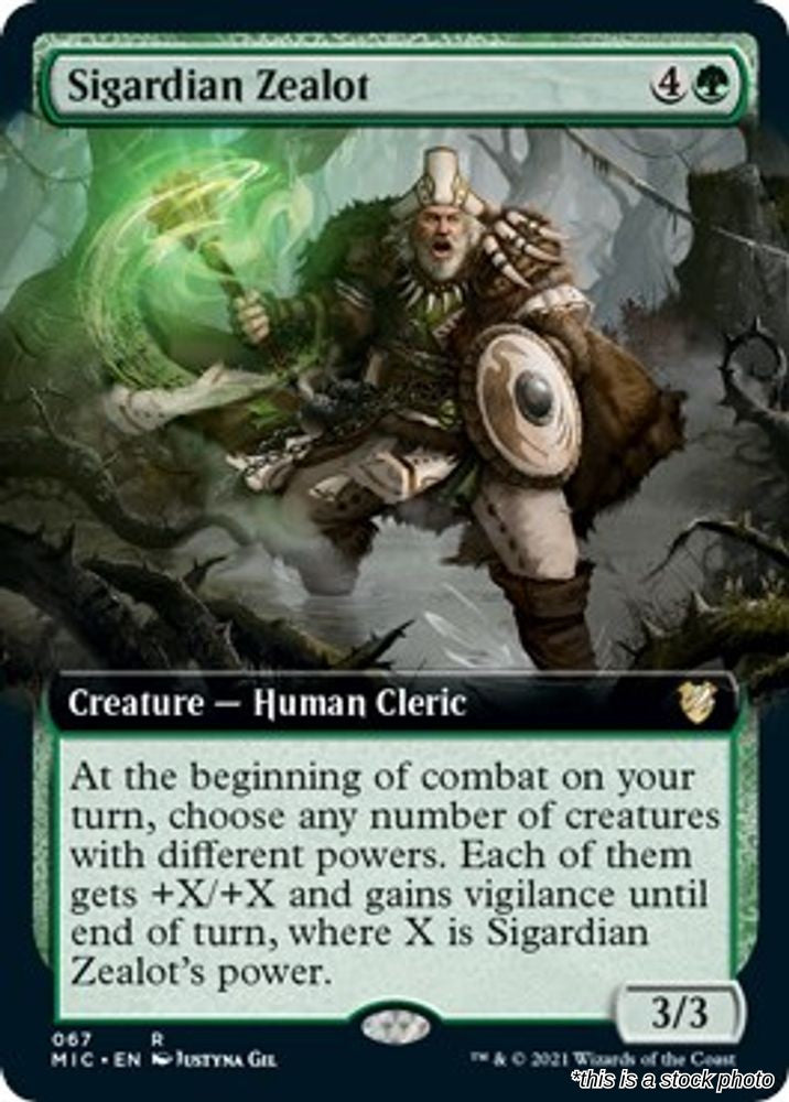 Sigardian Zealot (Extended Art)