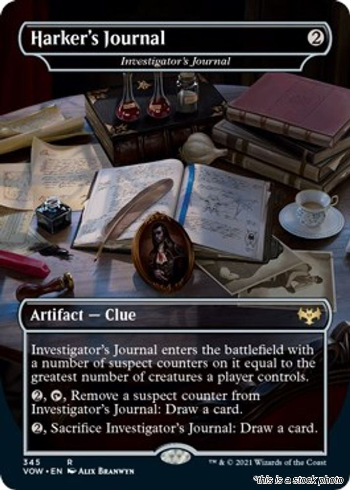 Harker's Journal - Investigator's Journal