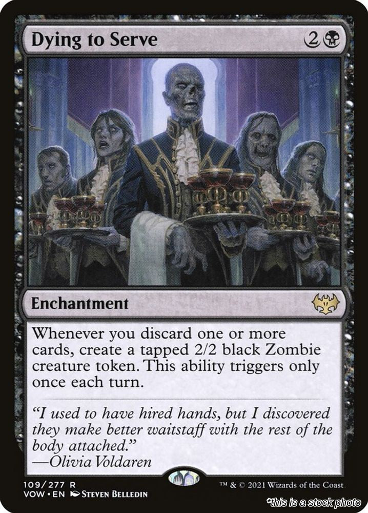Dying to Serve
