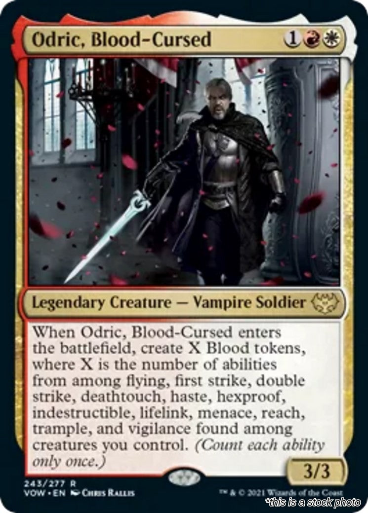 Odric, Blood-Cursed