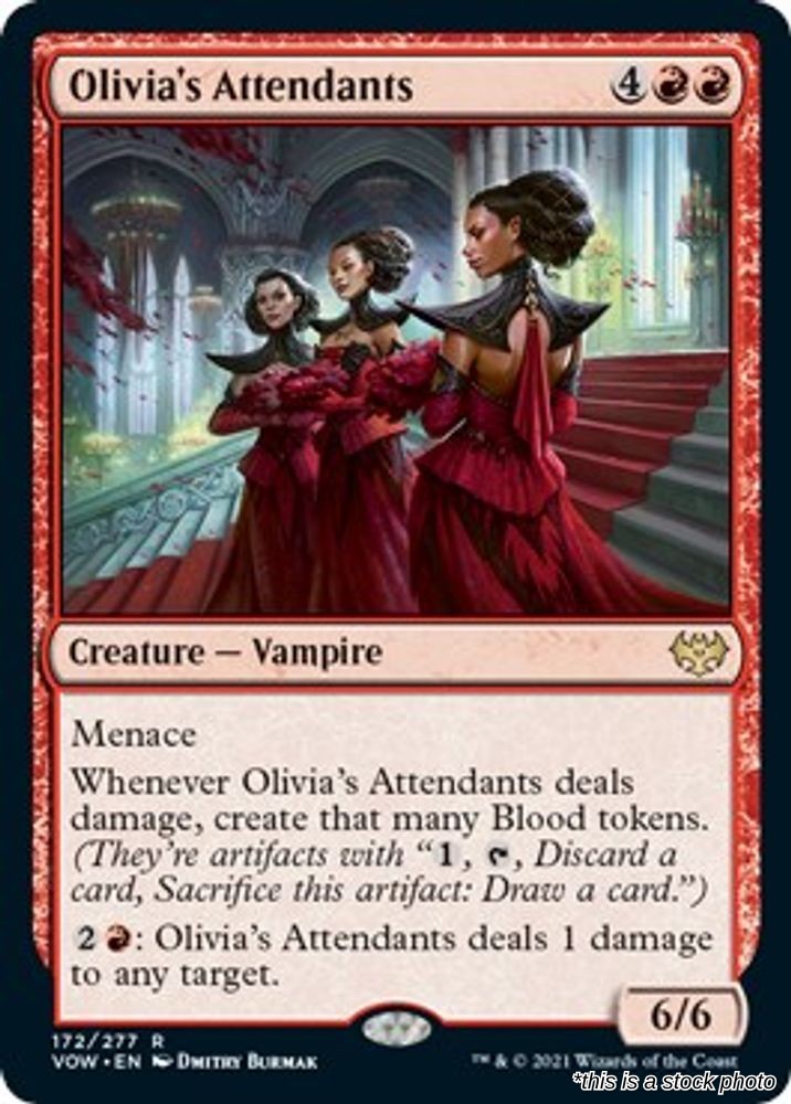 Olivia's Attendants