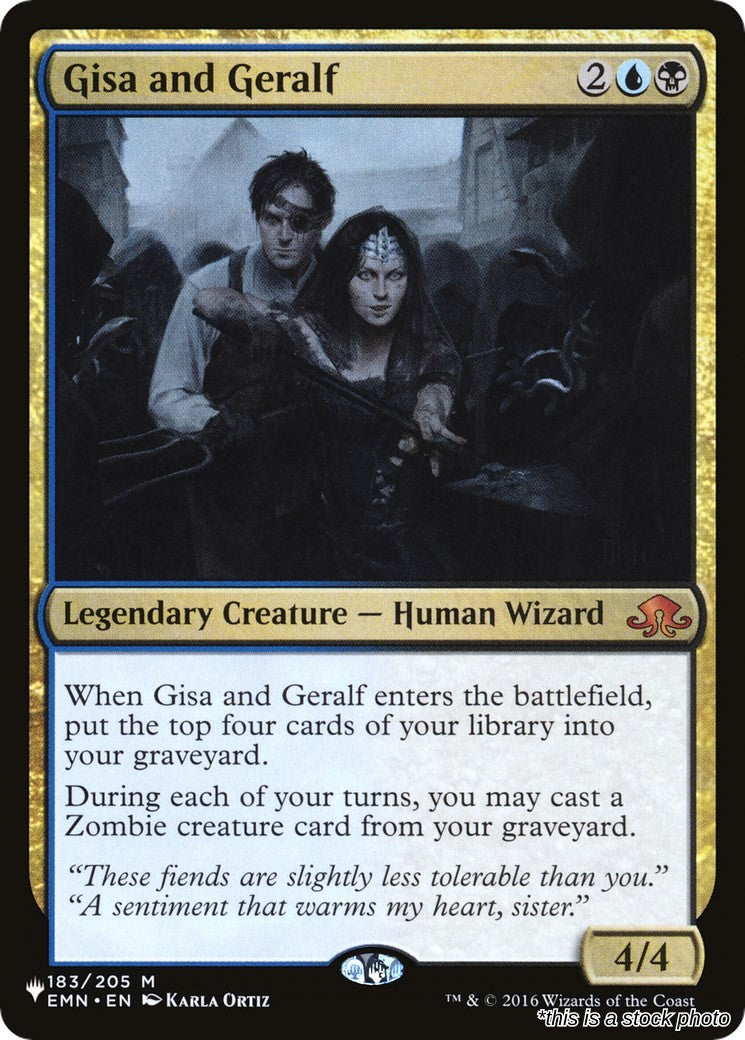 Gisa and Geralf