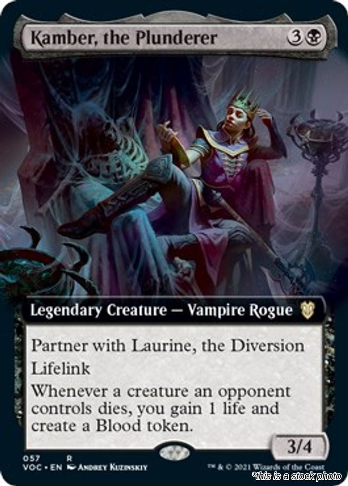 Kamber, the Plunderer (Extended Art)