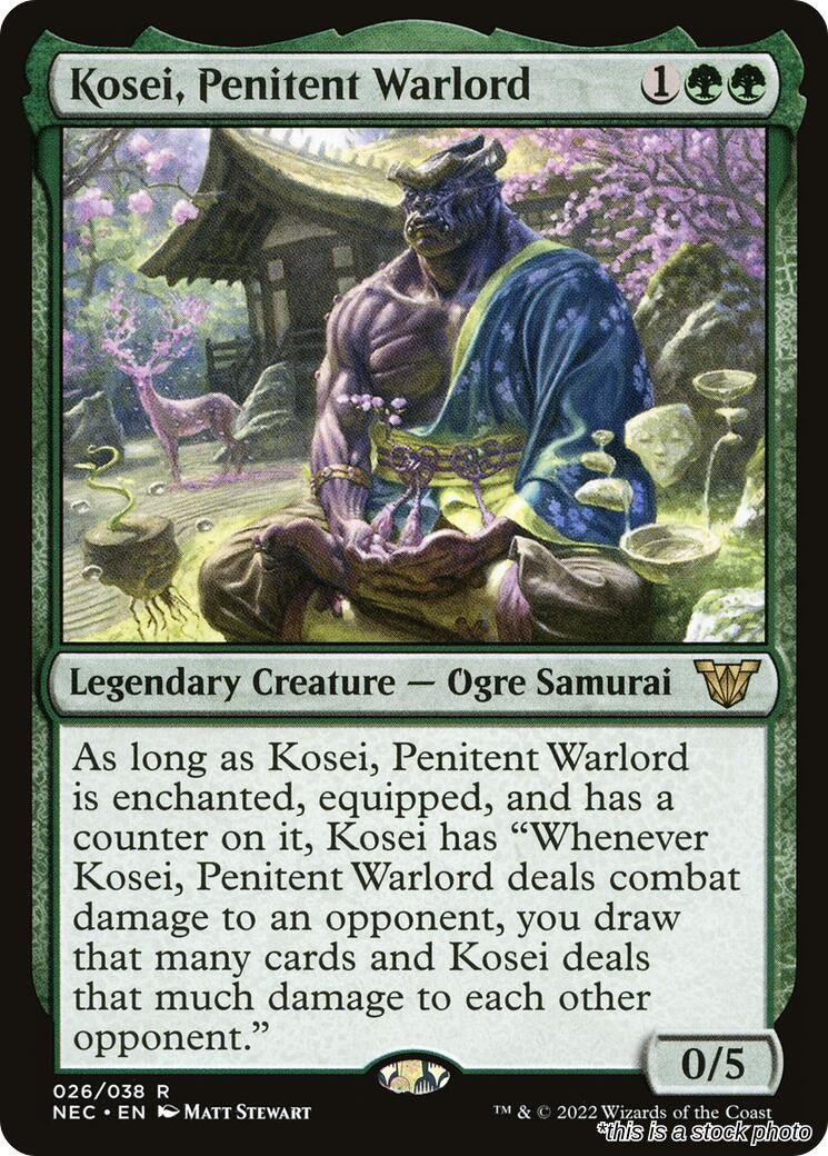 Kosei, Penitent Warlord