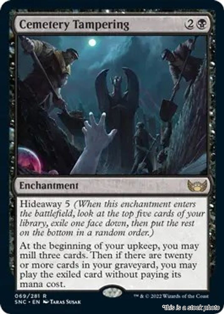 Cemetery Tampering