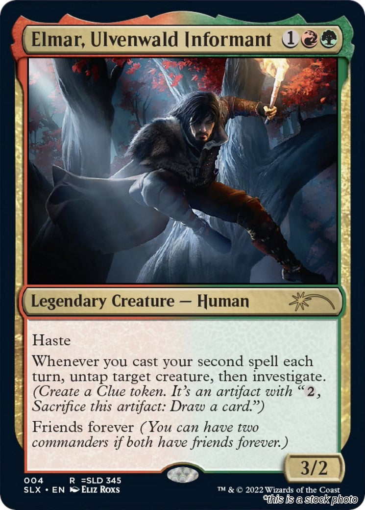 Elmar, Ulvenwald Informant