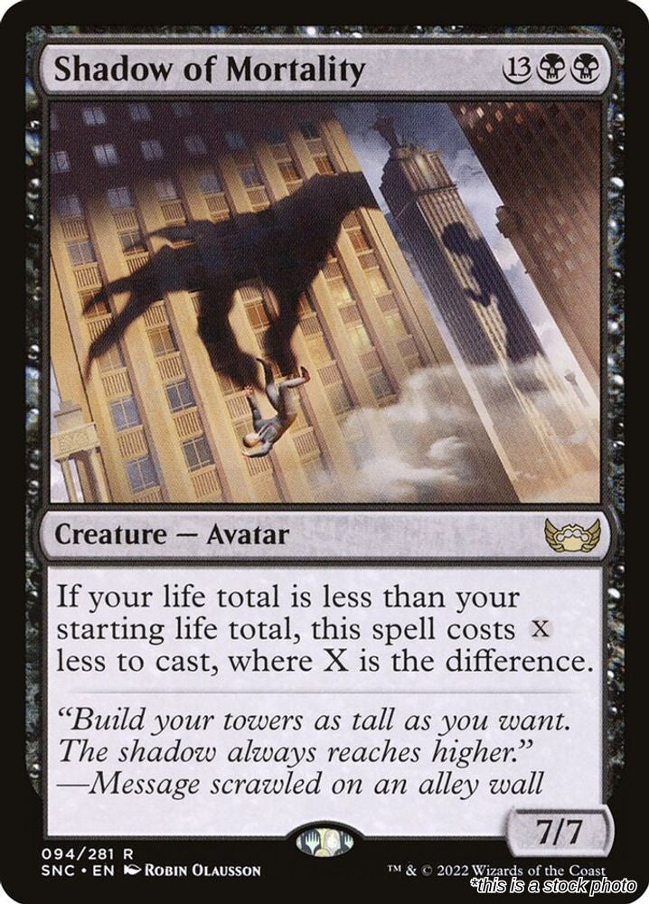 Shadow of Mortality