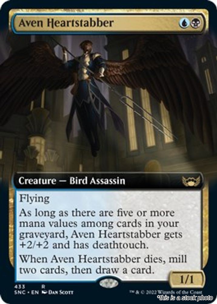 Aven Heartstabber (Extended Art)