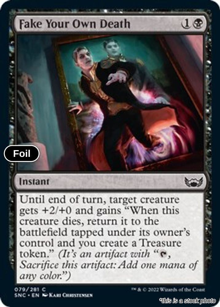 Fake Your Own Death