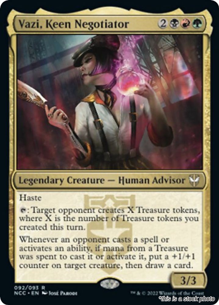 Vazi, Keen Negotiator