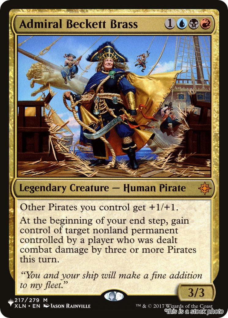 Admiral Beckett Brass