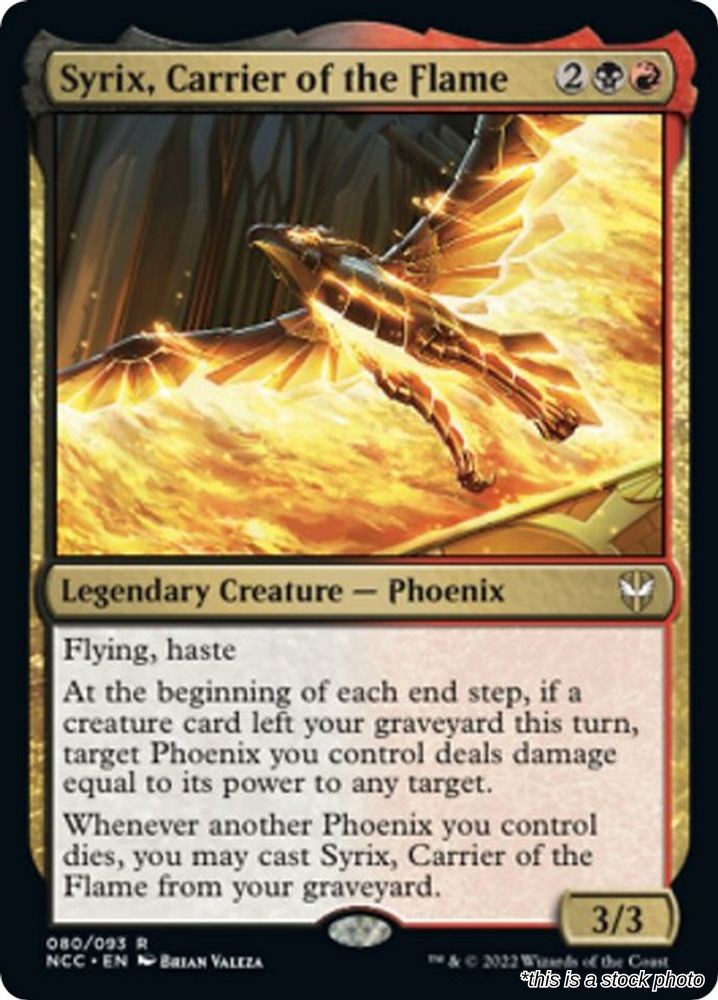 Syrix, Carrier of the Flame