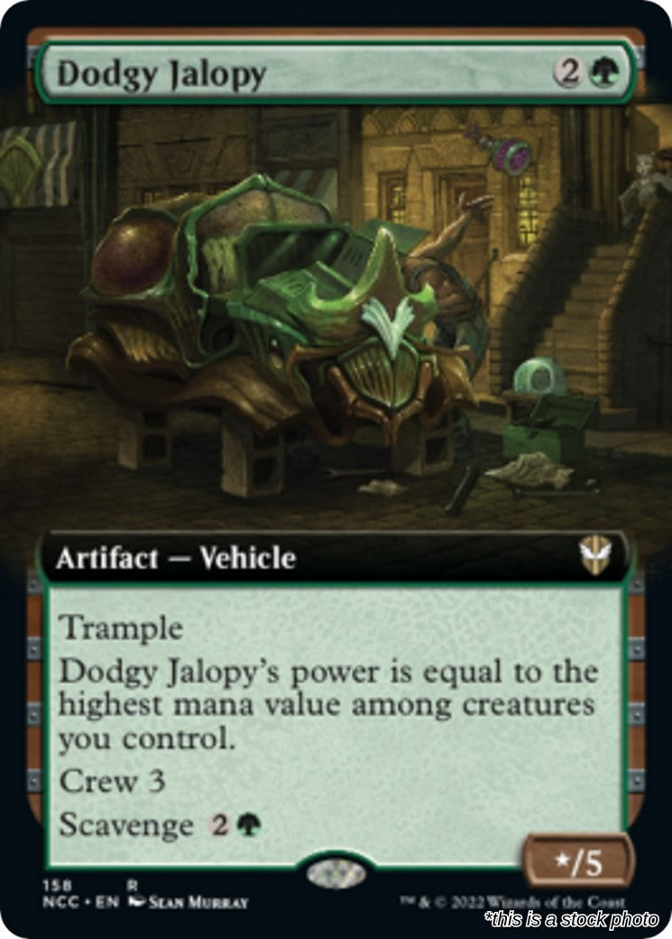 Dodgy Jalopy (Extended Art)