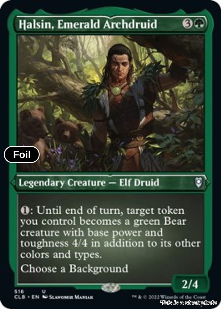 Halsin, Emerald Archdruid (Foil Etched)