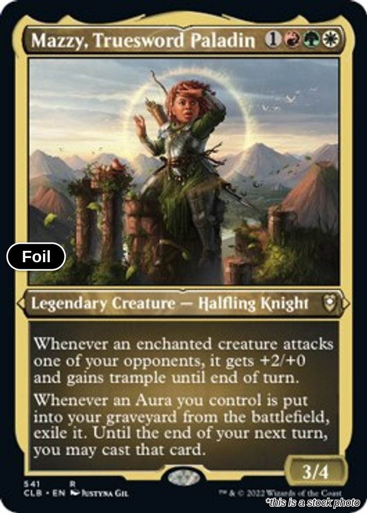 Mazzy, Truesword Paladin (Foil Etched)