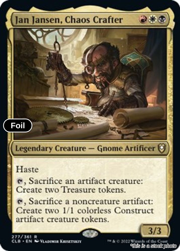 Jan Jansen, Chaos Crafter