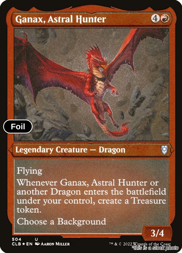 Ganax, Astral Hunter (Foil Etched)