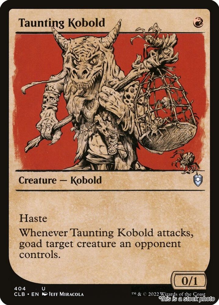 Taunting Kobold (Showcase)