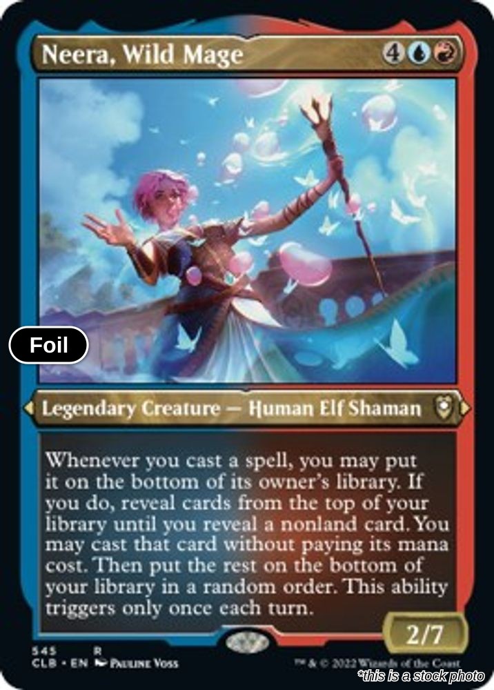 Neera, Wild Mage (Foil Etched)