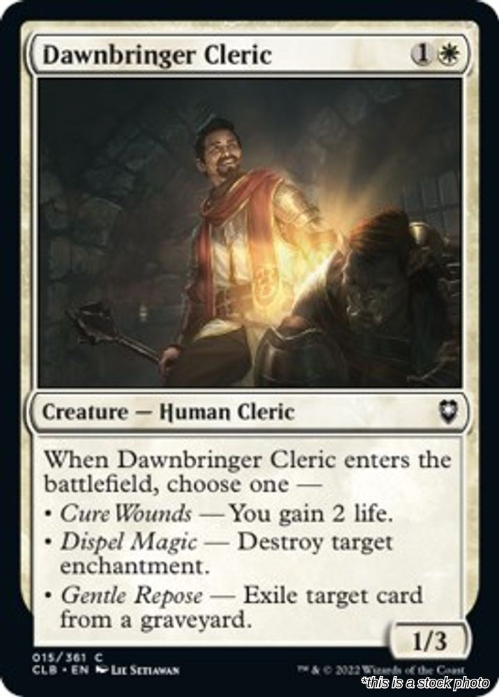 Dawnbringer Cleric