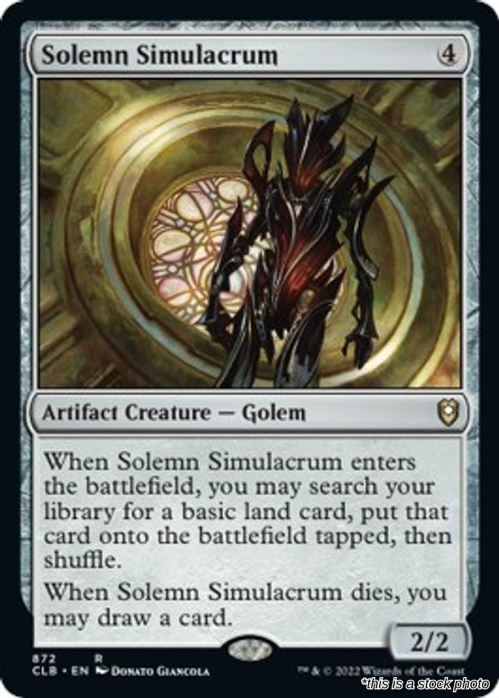 Solemn Simulacrum